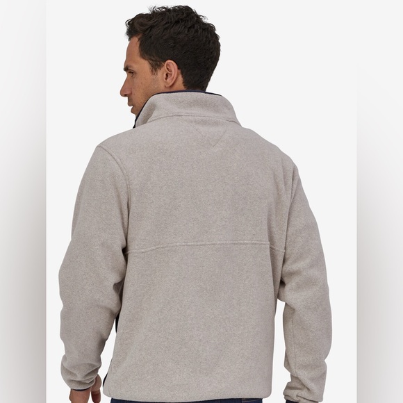 PATAGONIA, unisex Synchilla® Fleece Anorak Pullover, Oatmeal, size WXL,SM, new. - Picture 12 of 15